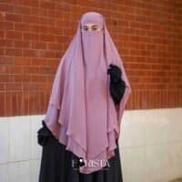 Two Layers Hijab